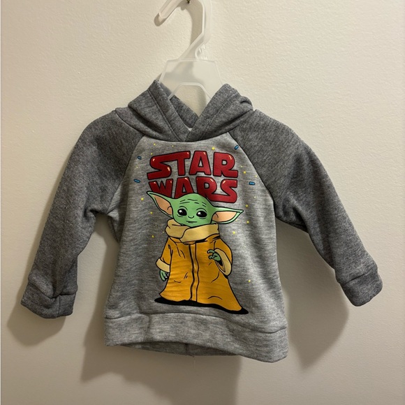 Star Wars Other - Star Wars Kids Gray and Yellow Hoodie